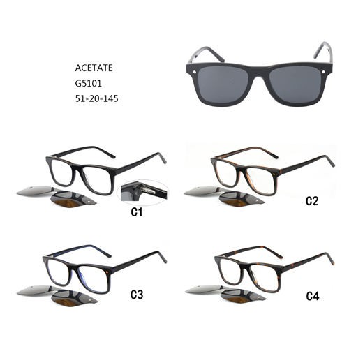 Acetate Clips On Sunglasses Special Eyeglasses W3455101