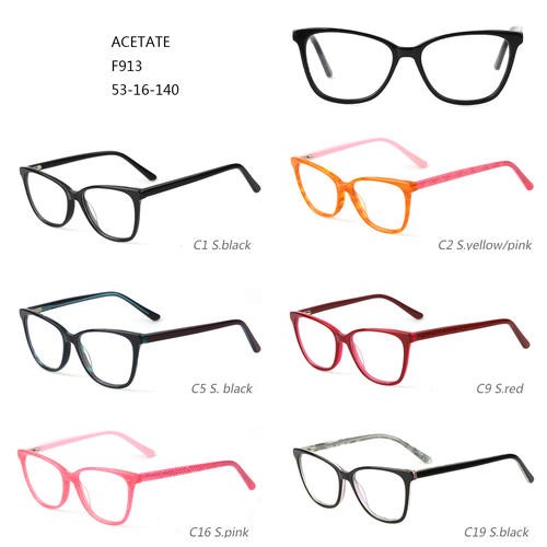 Acetate Colorful Optical Frames Eyeglasses W310913