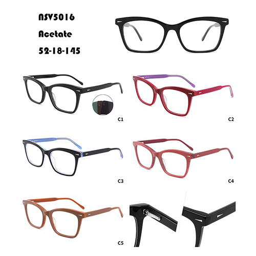 Pemasok Kacamata Asetat W3645016