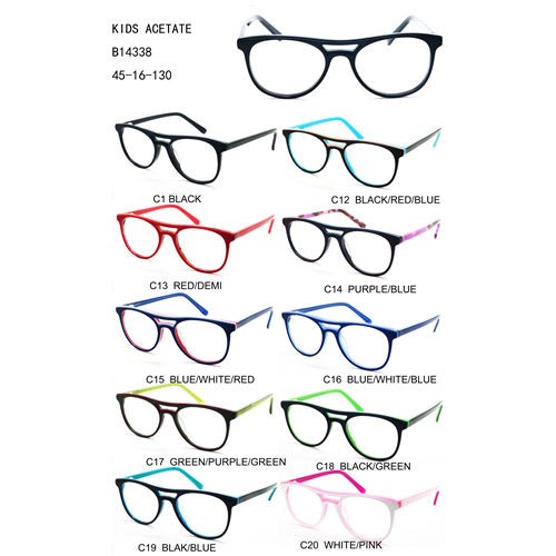 Asetat çagalary reňkli moda lunetleri Solaires täze dizaýn W30514338