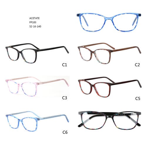 Optiset asetaattikehykset silmälasit W3101883