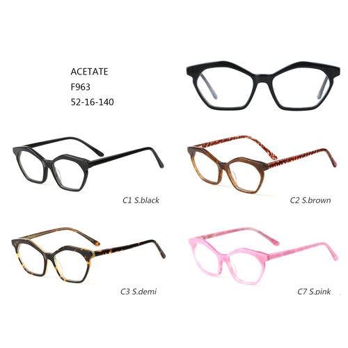 Acetat-Brille mit optischem Rahmen W310963