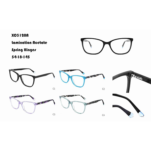 All-match Laminated Acetate Eyeglasses W3483120A
