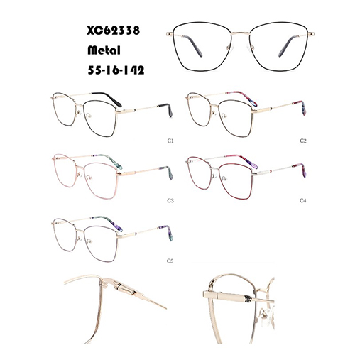 Montura de gafas metálica combinada W34862338