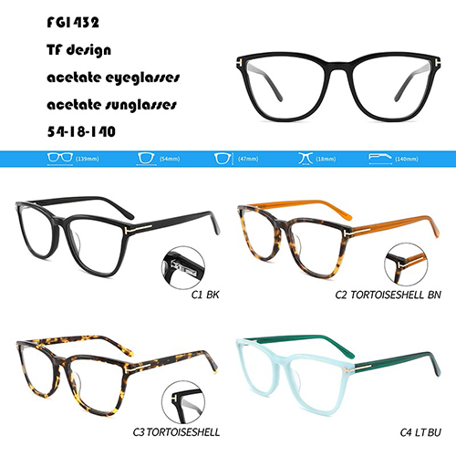 Big Square Acetate Glasses W3551432