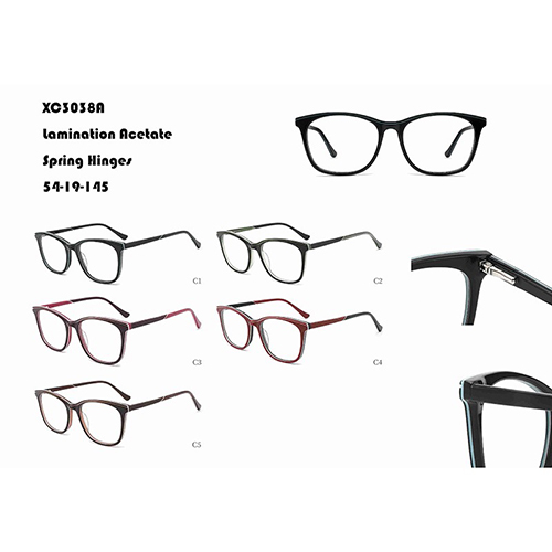 Black Laminated Acetate Eyeglasses W3483038A
