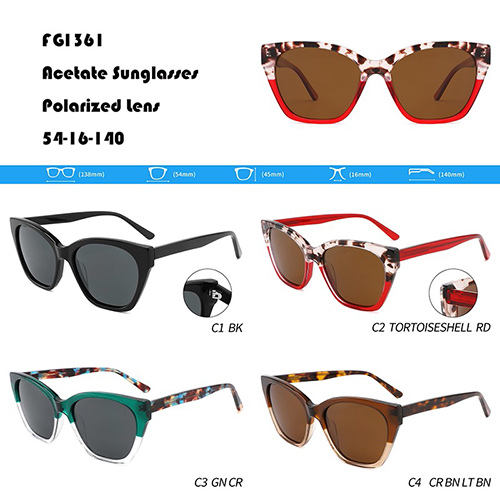 Gafas de sol de acetato marrón W3551361