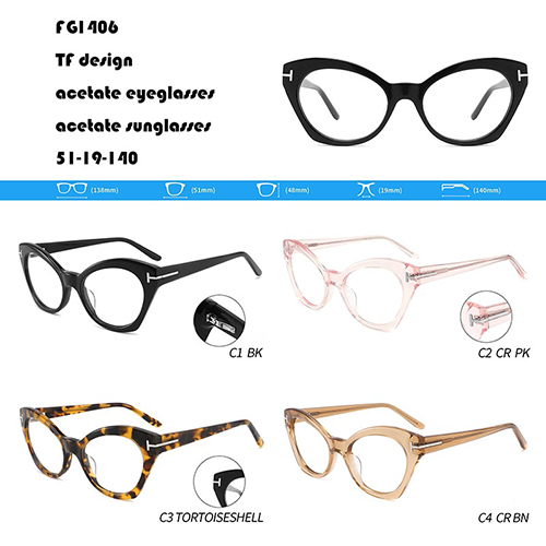 Cat Eye Acetate-briller W3551406