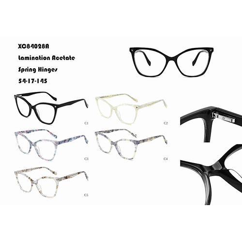 I-Cat Eye Lamination Acetate Glasses W34884028