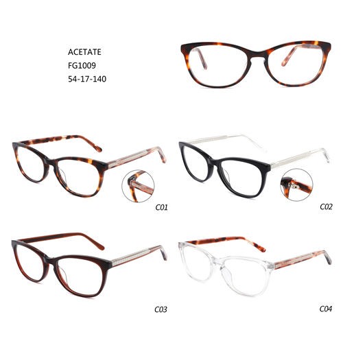 I-Cat Eye Women Montures De Lunettes Acetate Eyeglasses W3551009