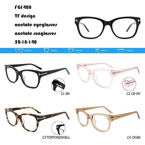 क्लासिक एसीटेट चश्मा W3551408