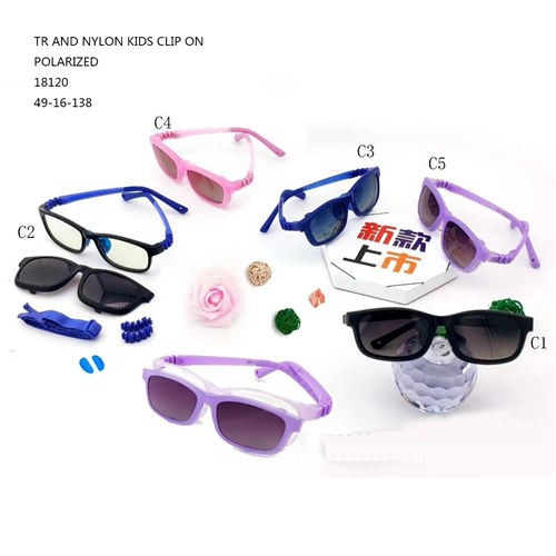 Gafas de sol coloridas con clip polarizado de nailon e TR de Amazon Kids T53218120