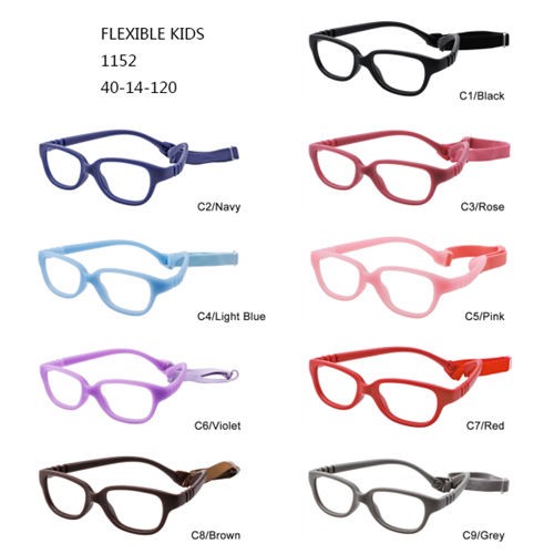 Makukulay na Baby Optical Frame TPE Kids Eyeglasses W3531152