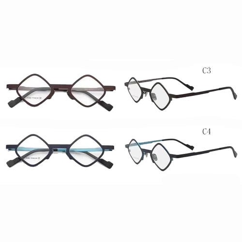 Цветни модни оптични рамки Титаниеви очила W3297033
