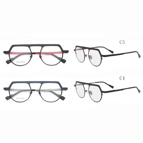 Kleurrike Fashion Optical Frames Titanium Eyeglasses W3297034