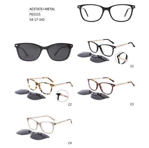 Красочные металлические горячая распродажа клипсы на солнцезащитные очки W3551115