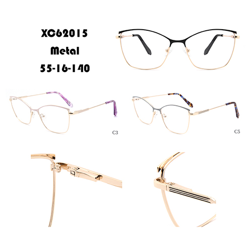 Kontrastierende Brillengestelle aus Metall W34862015