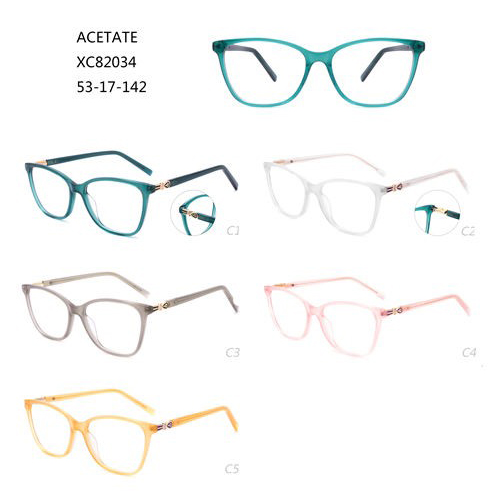 Molduras de óculos de acetato com logotipo personalizado de boa qualidade novo design W34882034