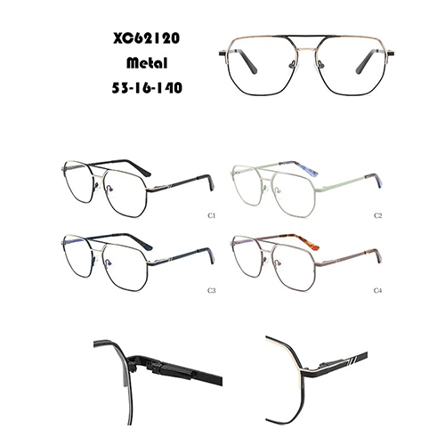 I-Double Beam Gradient Color Metal Optical Frame W34862120