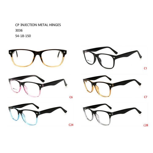 Dubbele kleurrijke CP New Design Eyewear Oversized Lunettes Solaires T5363036
