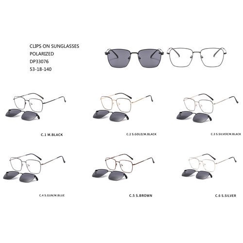 Fashion Clip On Metal Sunglasses Eye Wear Special W31633076