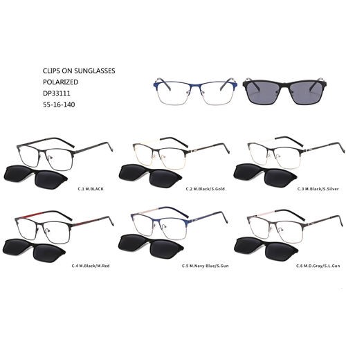 I-Fashion Clip On Metal Sunglasses Eye Wear W31633111
