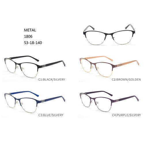 Venda imperdível de óculos de metal fashion W3541806