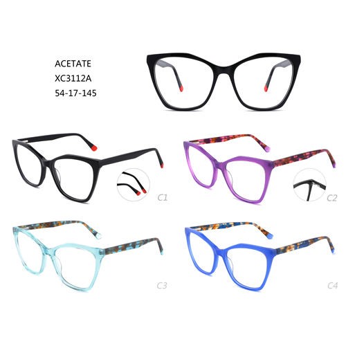 กรอบแว่นสายตาแฟชั่น กรอบแว่นสายตาสีสันสดใส Optical Acetate W3483112
