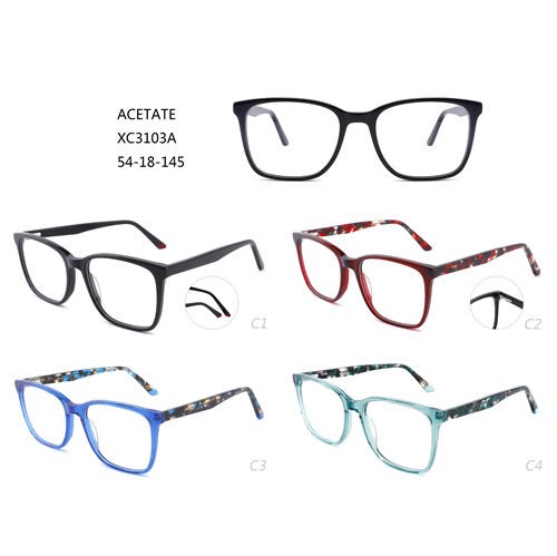 Çarçoveyên Optîkî yên Mode Glassên Çavên Rengîn Acetate W3483103