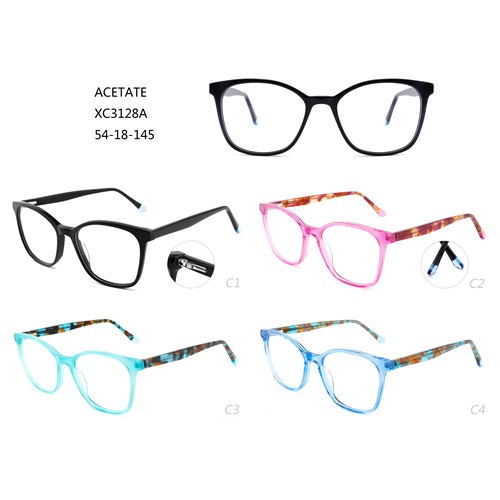 Модни оптични рамки Цветни очила Ацетат W3483128