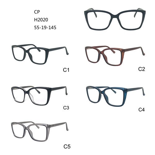 Μόδας οπτικοί σκελετοί Πολύχρωμα γυαλιά ματιών CP W3452020
