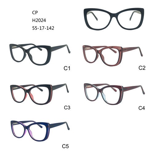 Модни оптички рамки Шарени очила за очи CP W3452024