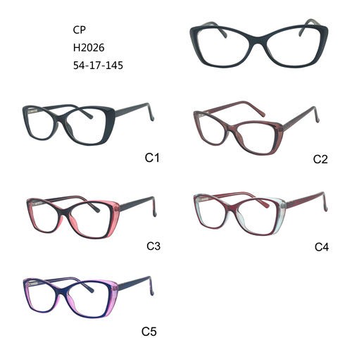 Μόδας οπτικοί σκελετοί Πολύχρωμα γυαλιά ματιών CP W3452026