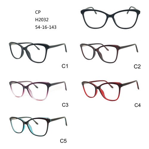 Moda armações ópticas óculos coloridos CP W3452032