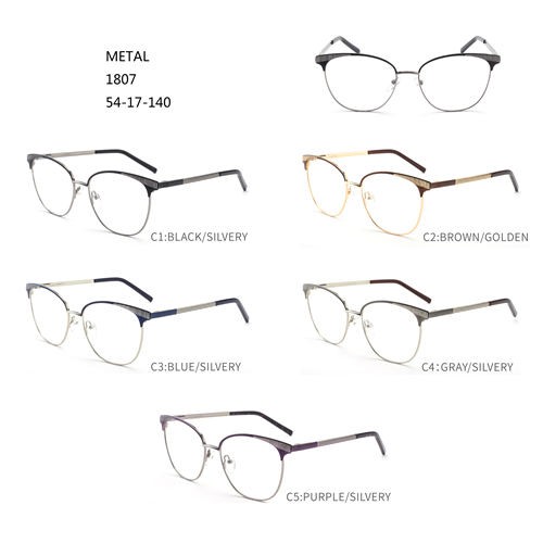 Жешка продажба на модни оптички метални очила W3541807