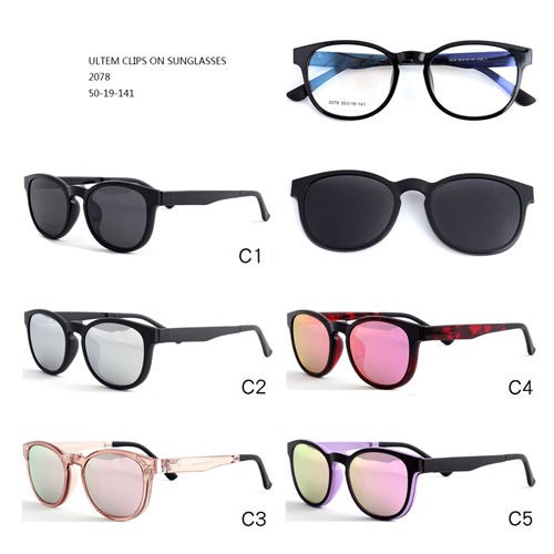 Fashion Ultem 2020 New Design Clip On Gafas de sol W3452078