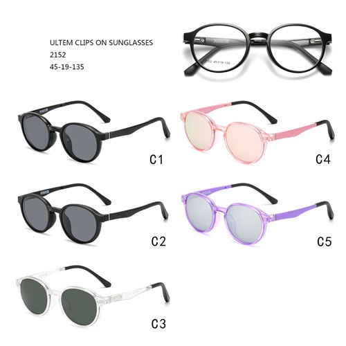 מחיר טוב צבעוני אופנה Ultem Clip On משקפי שמש W3452152