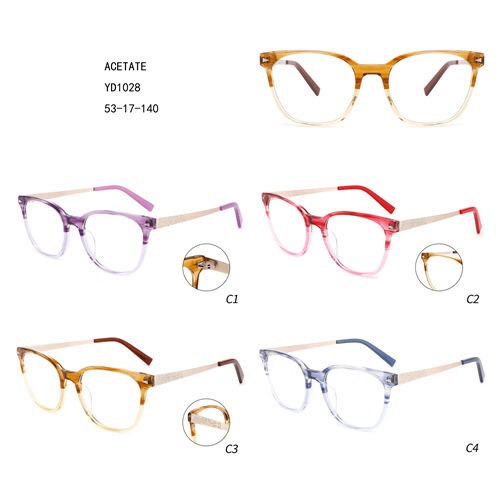God pris Kvinder Farverig Acetat Gafas Oversize Special W3551028