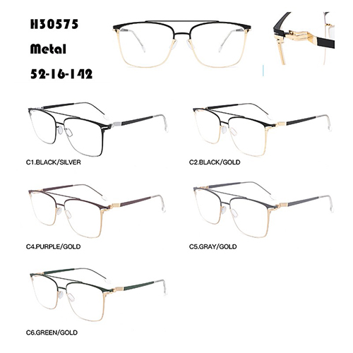 แว่นตาโลหะสำหรับธุรกิจระดับไฮเอนด์ W36730575