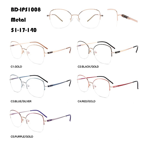 High-end Custom Metal Eyeglasses W3671008