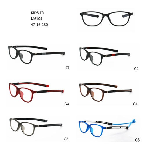 Hot Sale Good Price Kids Eyeglasses TR Colorful Montures De Lunettes W3456104