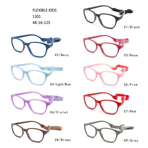 מכירה חמה מסגרת חומר רך לילדים משקפיים אופטיות לתינוק מסגרות אופטיות W3531301