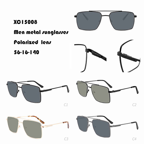 Ανδρικά μεταλλικά γυαλιά ηλίου με καυτές πωλήσεις W34815008