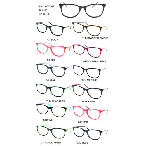 Bingkai Optik Fesyen Kanak-kanak Asetat Harga Baik Lunettes Solaires W30514360