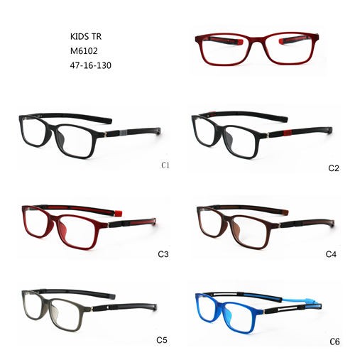 Kids Fashion Eyeglasses TR Colorful Montures De Lunettes W3456102
