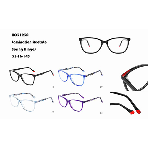 Óculos laminados de acetato fabricados na China W3483123A
