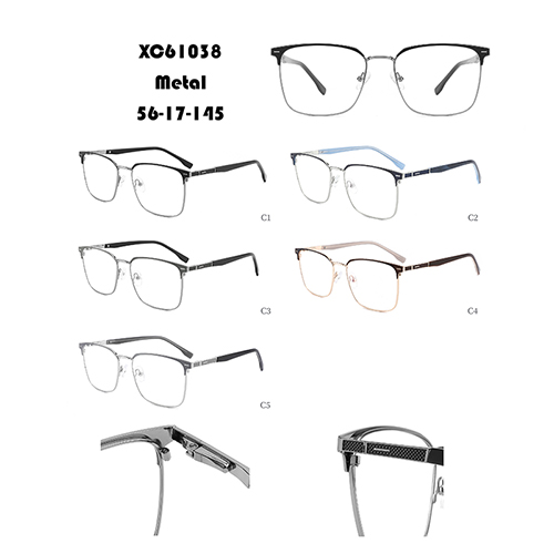 Men Half-rim Glasses Frame W34861038