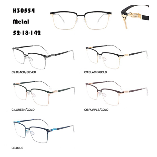 نظارات رجالية فاخرة من المعدن الخفيف W36730554