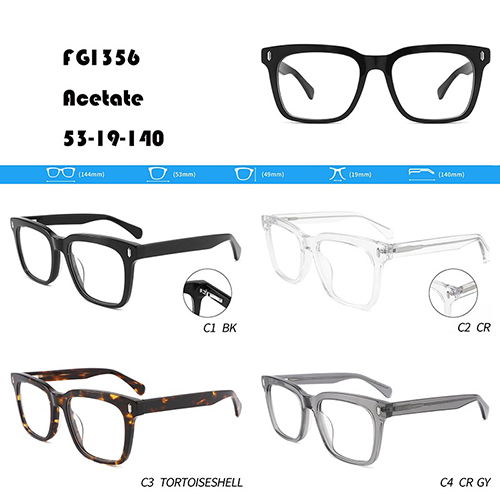 Men Retro Glasses Frame W3551356