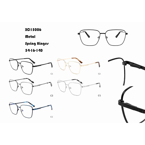 Men Square Metal Glasses W34815006